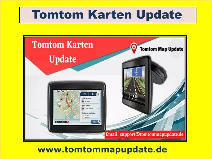 PPT Tomtom Map Update., PowerPoint Presentation, free download ID11310835