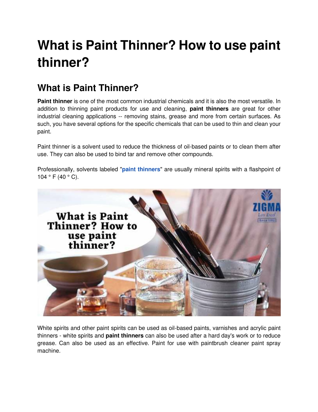 PPT What is Paint Thinner_ How to use paint thinner. PowerPoint