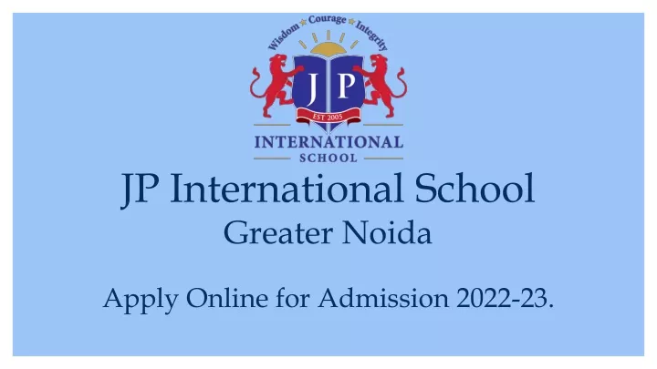 PPT - Best School in Greater Noida. PowerPoint Presentation, free ...