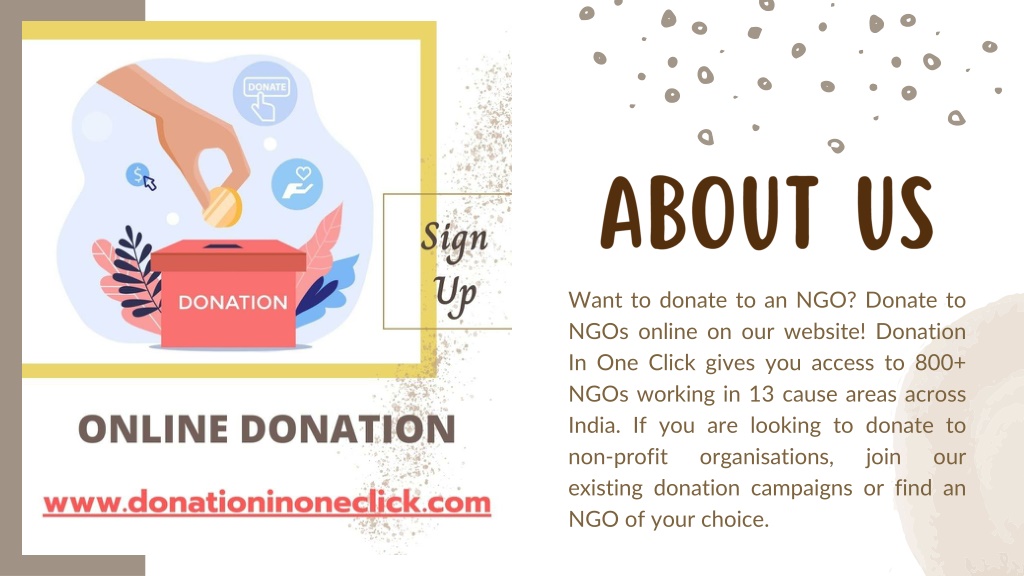 PPT - NGO Donation || Donation In One Click || NGO Donate || Donate to ...