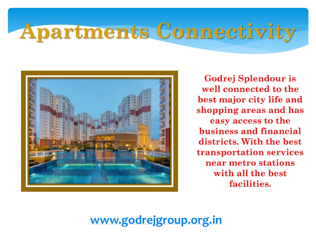 PPT Godrej Splendour Bangalore New launches 1, 2 and 3 BHK