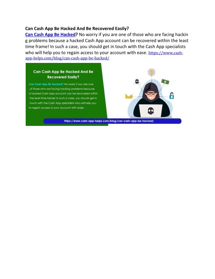 PPT Can Cash App Be Hacked And Be Recovered Easily PowerPoint