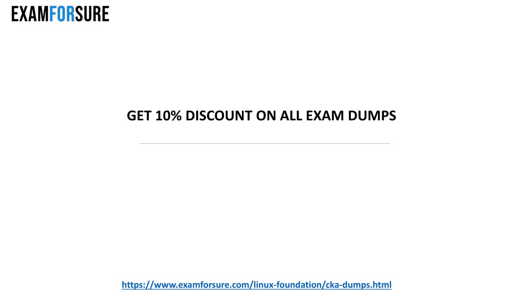 New CKA Dumps Free