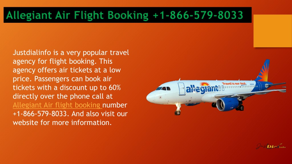 PPT - Allegiant Air Flight Booking Number 1-866-579-8033 PowerPoint ...