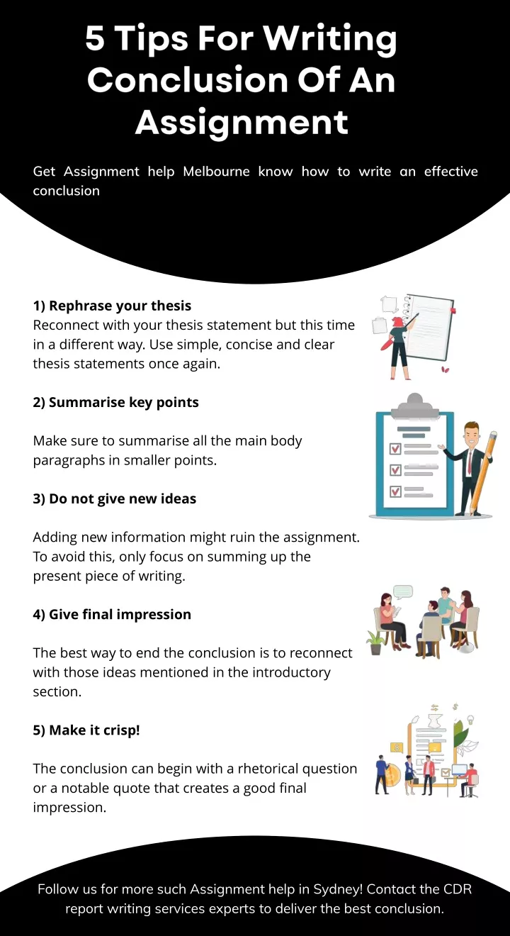 conclusion assignment account