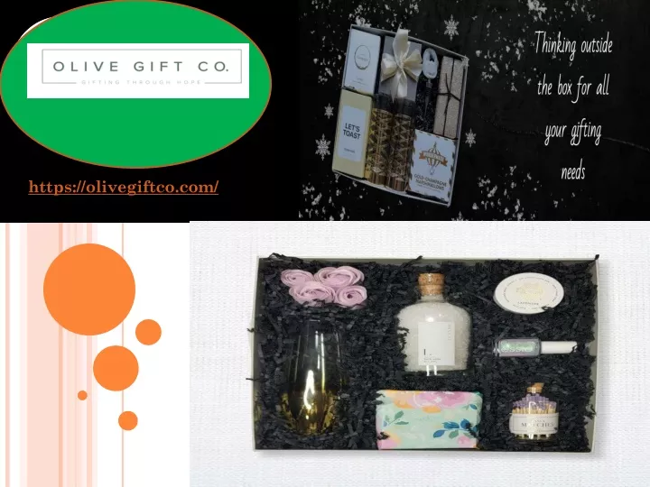 PPT blackowned gift box companies PowerPoint Presentation, free download ID11323696