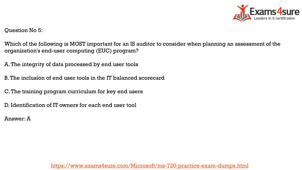 Test MS-720 Questions