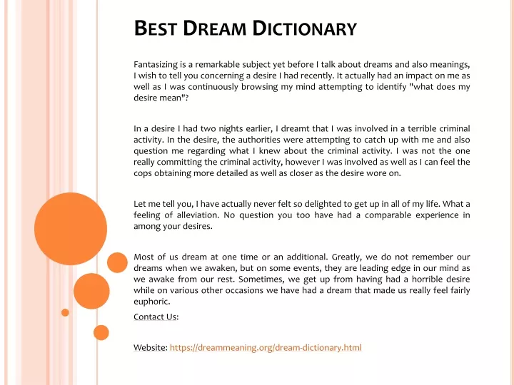 ppt-best-dream-dictionary-powerpoint-presentation-free-download-id