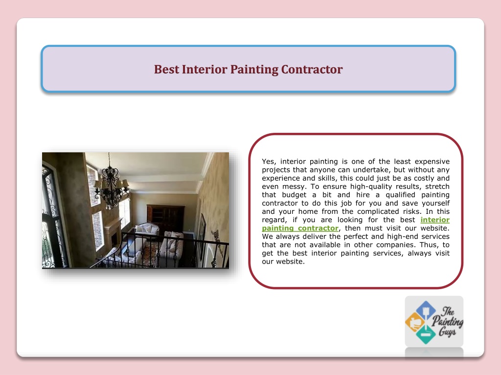 PPT - Best Interior Painting Contractor PowerPoint Presentation, free ...