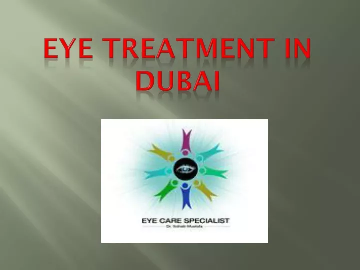 eye treatment in dubai n.