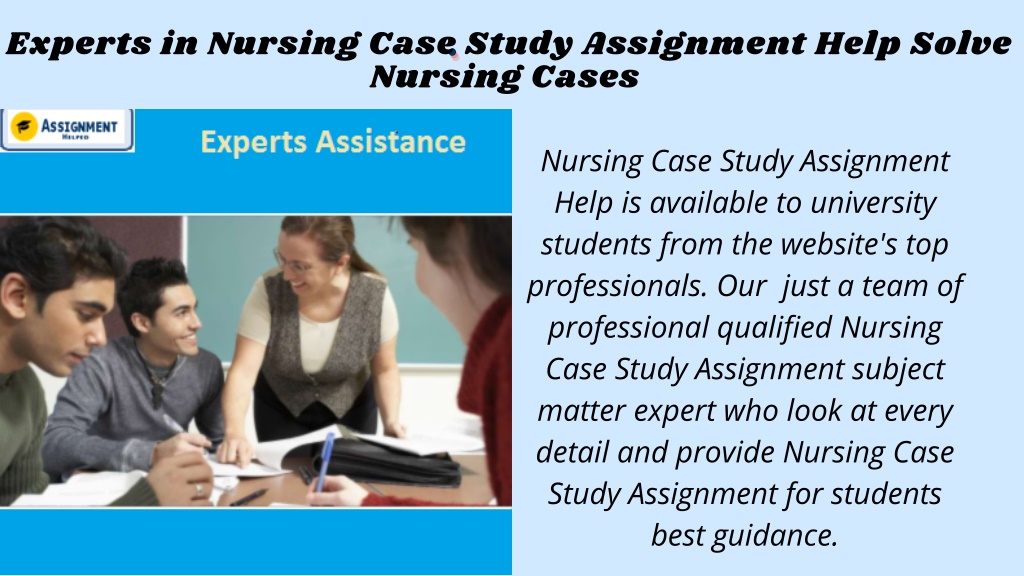 case study help for nurses