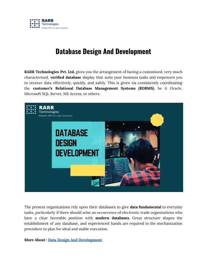 PPT - rarr_technologies_database_design_and_development_services ...