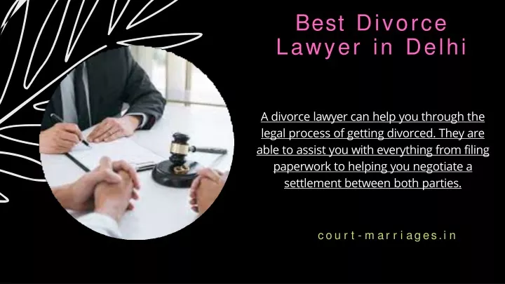 Ppt Best Divorce Lawyer In Delhi Powerpoint Presentation Free Download Id11327770