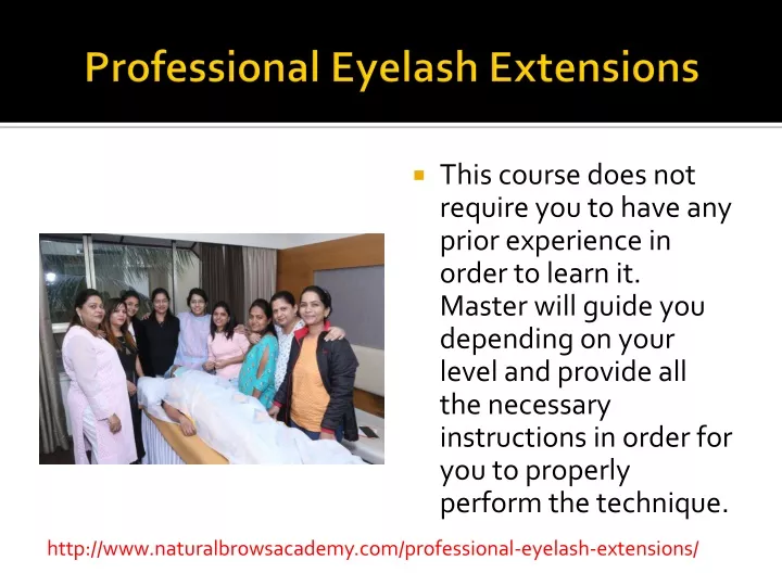 Ppt Professional Eyelash Extensions Ppt 4 Powerpoint Presentation