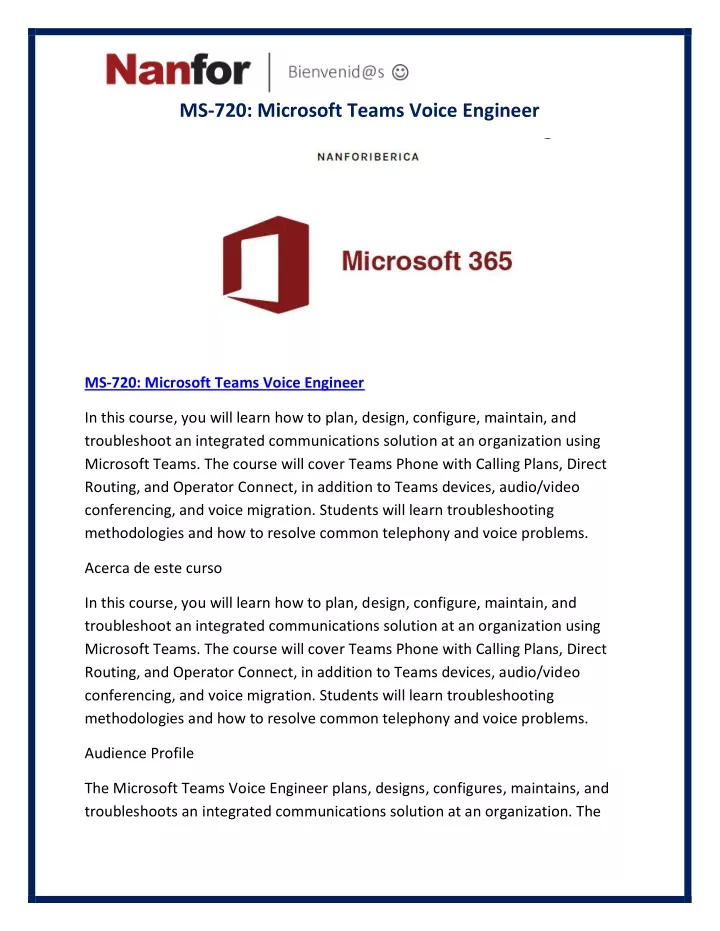 New MS-720 Test Cram