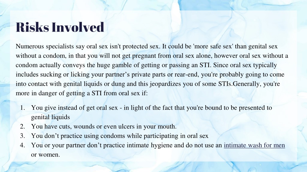 Ppt Is Hygiene Important For Oral Sex Powerpoint Presentation Free Download Id11335034 8674