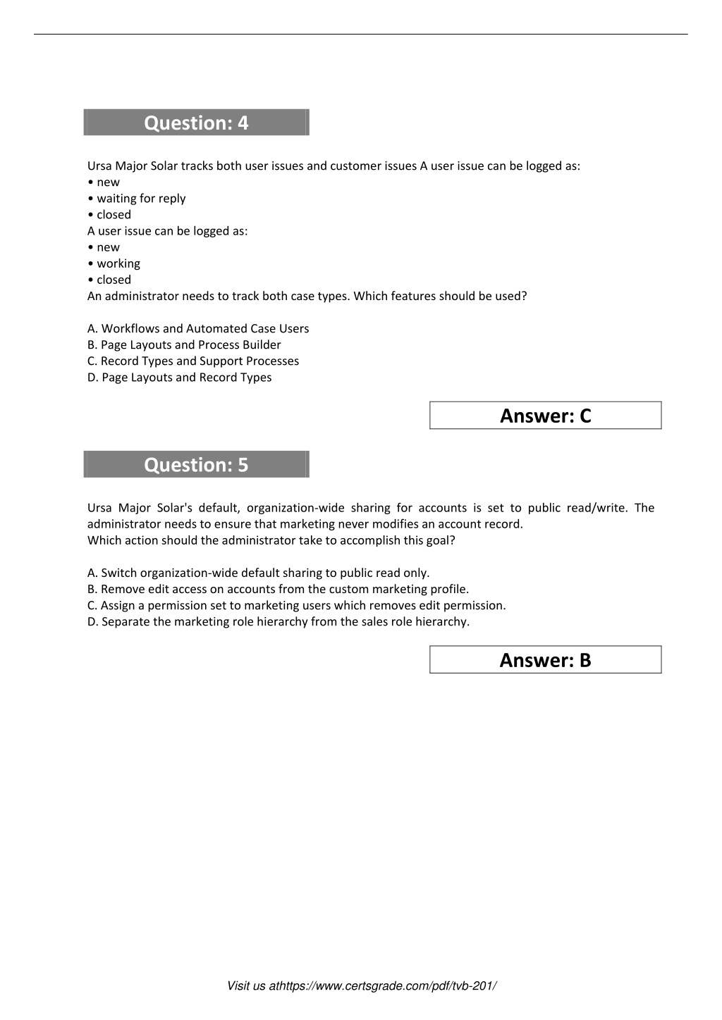 TVB-101 Braindump Pdf