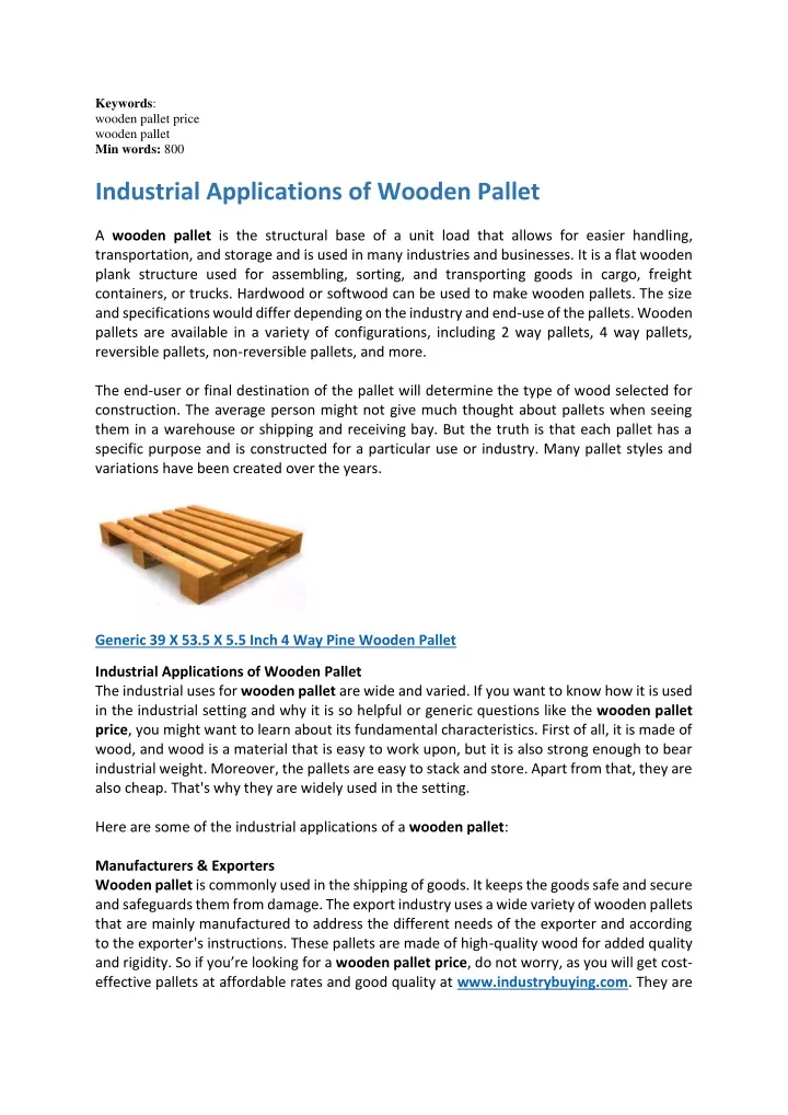 ppt-industrial-applications-of-wooden-pallet-powerpoint-presentation