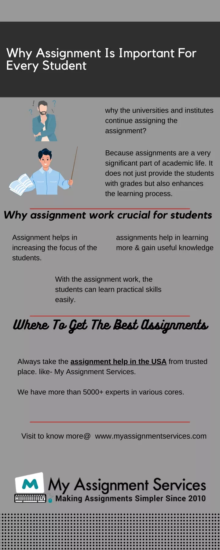 important of doing assignment
