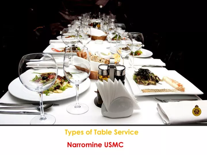 Types Of Table Service In Restaurant At James Duval Blog