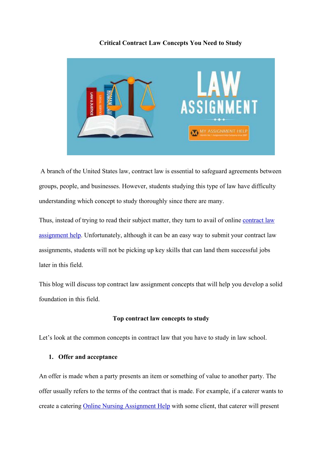 PPT - Critical Contract Law Concepts You Need to Study PowerPoint ...