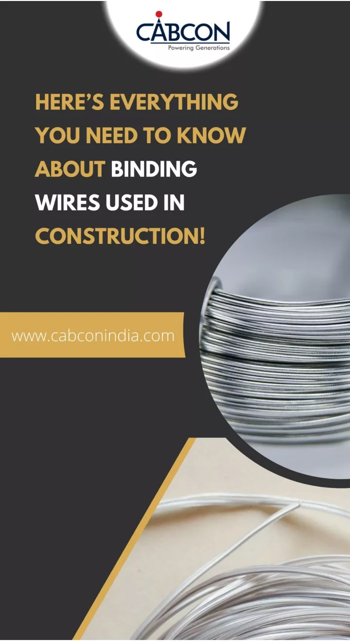 PPT Here’s Everything You Need To Know About Binding Wires Used In 