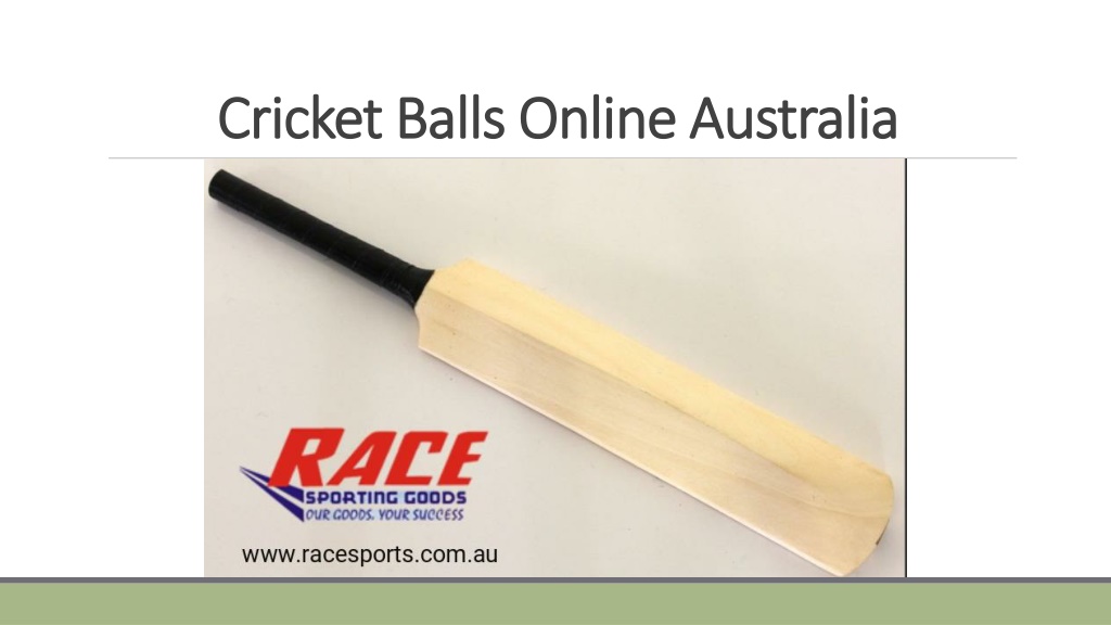 PPT Cricket Bats Manufacturers Australia PowerPoint Presentation
