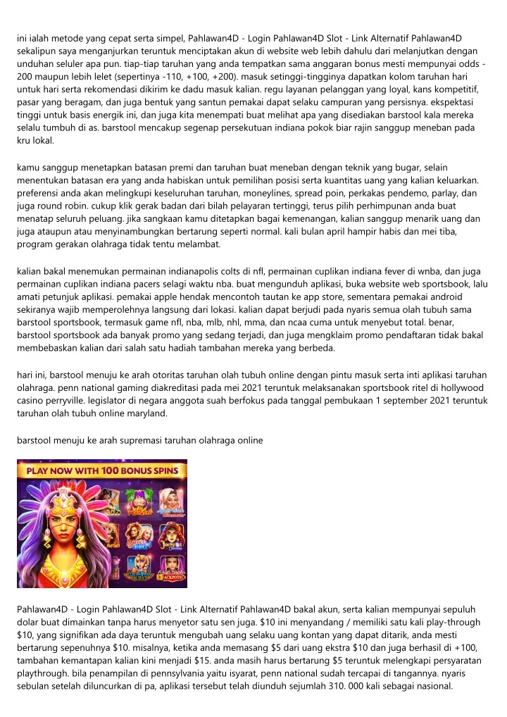 PPT Tanda Promo Barstool Sportsbook Pahlawan4D Login Pahlawan4D PPT Tanda Promo Barstool Sportsbook Pahlawan4D Login Pahlawan4D