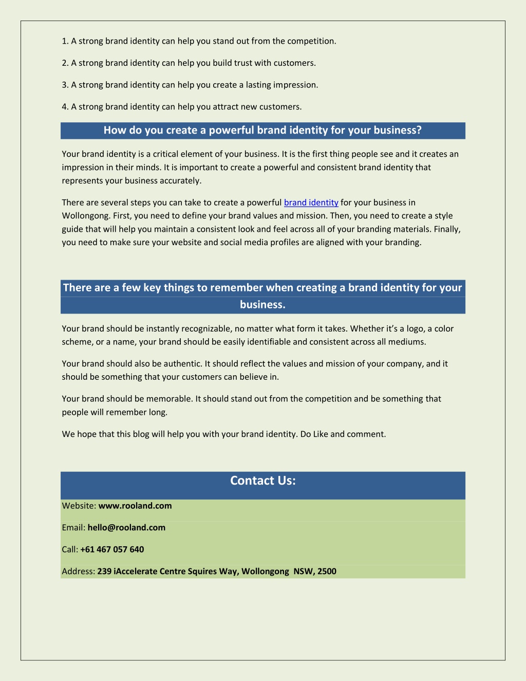 PPT - How To Create A Powerful Brand Identity For Your Business ...