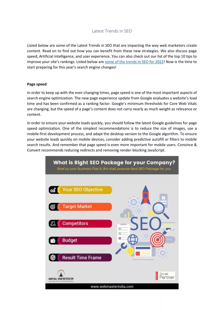 PPT - Latest Trends in SEO PowerPoint Presentation, free download - ID ...
