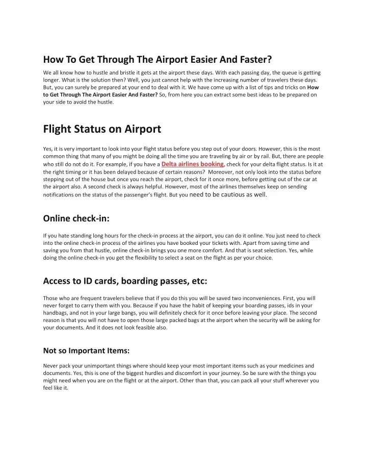 ppt-how-to-get-through-the-airport-easier-and-faster-powerpoint