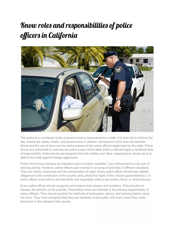 ppt-know-roles-and-responsibilities-of-police-officers-in-california