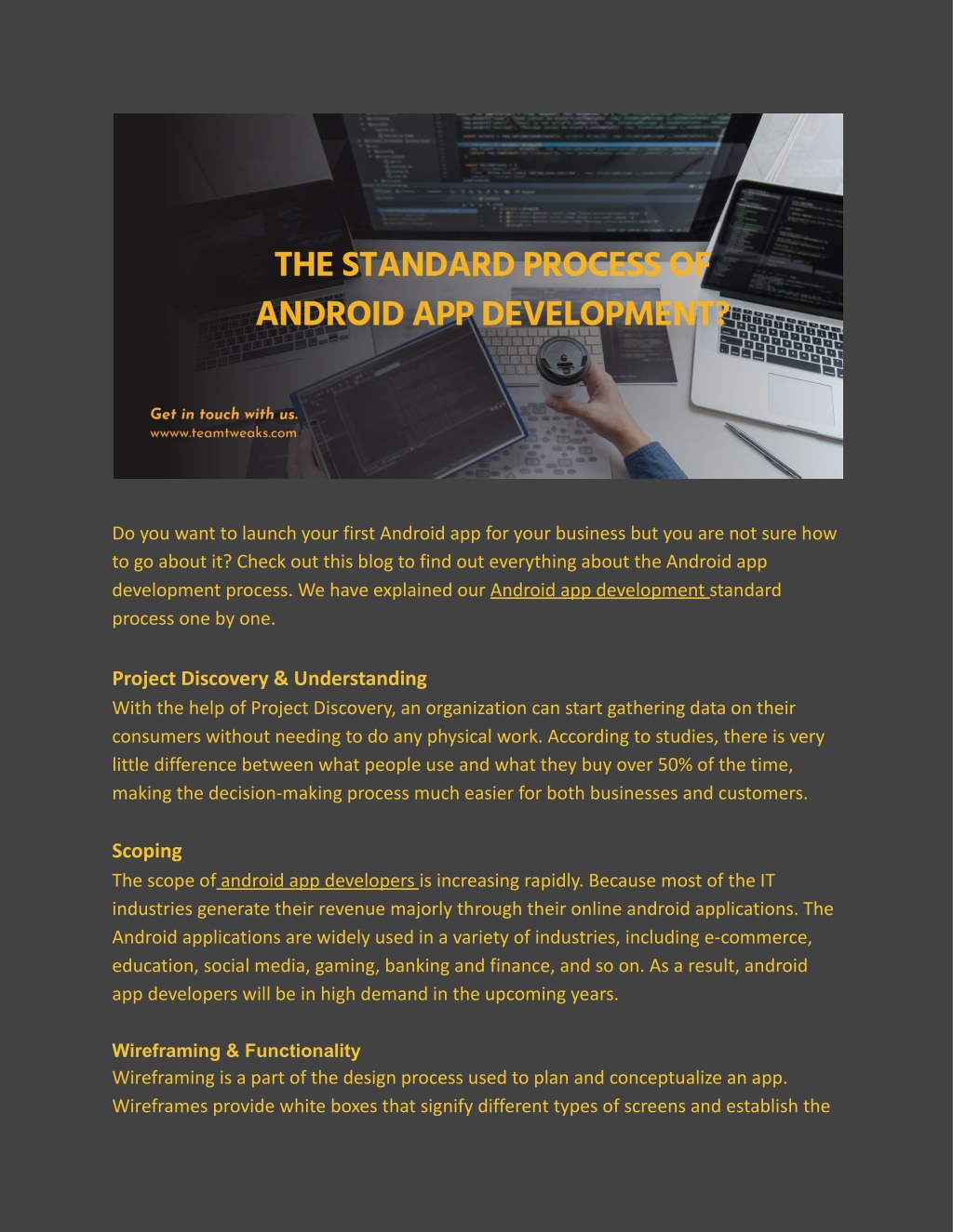 PPT - The standard process of android app development_ PowerPoint ...