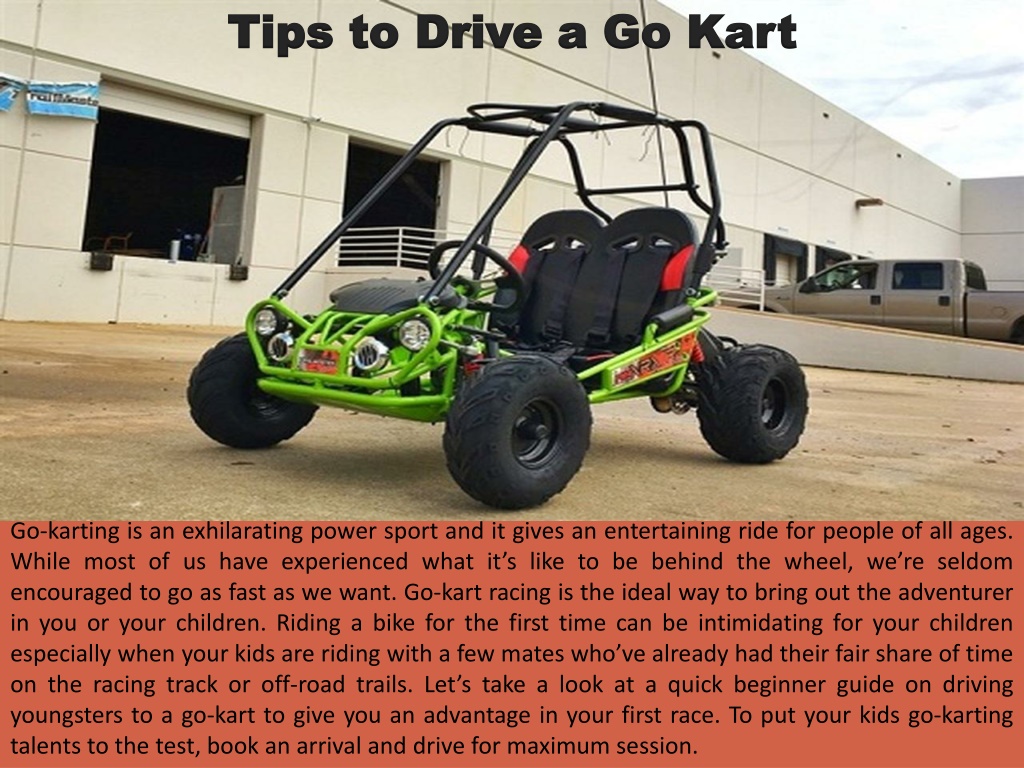 Ppt Tips To Drive A Go Kart Powerpoint Presentation Free Download Id11351587 