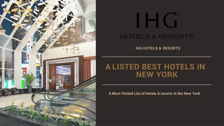 Ihg Hotels Resorts N 