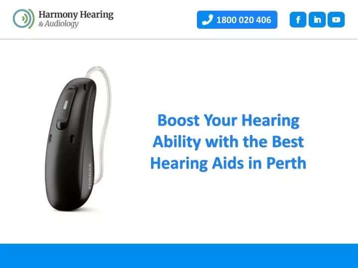 PPT Boost Your Hearing Ability with the Best Hearing Aids in Perth
