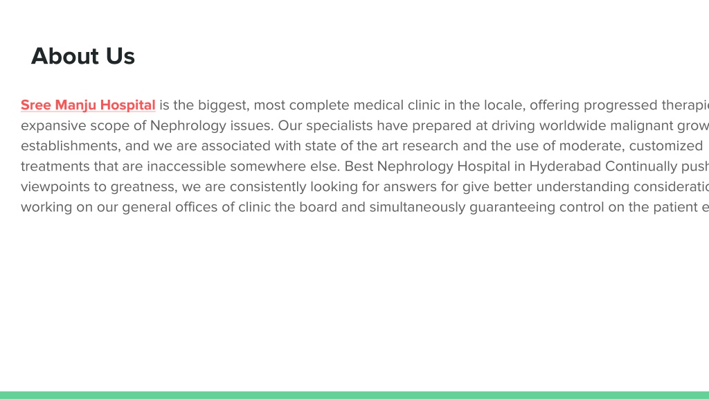 PPT - Best Nephrology Hospital in Hyderabad PowerPoint Presentation ...