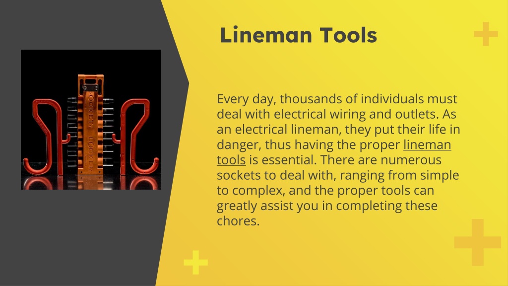 PPT Best Lineman Tools PowerPoint Presentation, free download ID