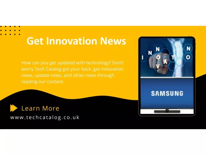 Get Innovation News- techcatalog.co.uk