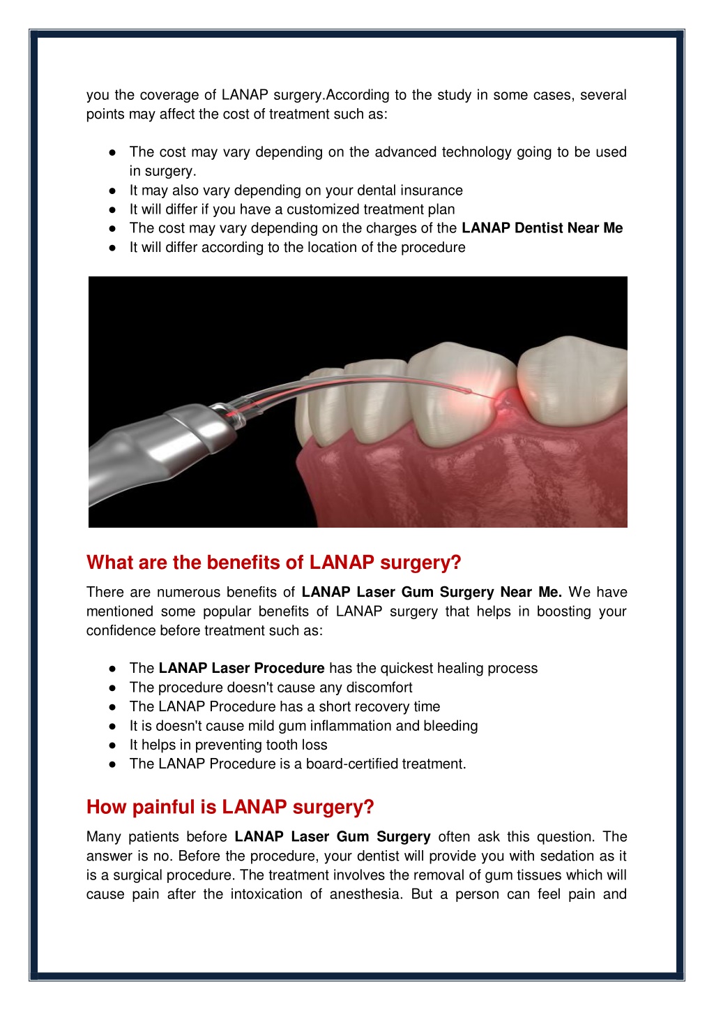 PPT - What Is LANAP Laser Gum Surgery PowerPoint Presentation, Free ...