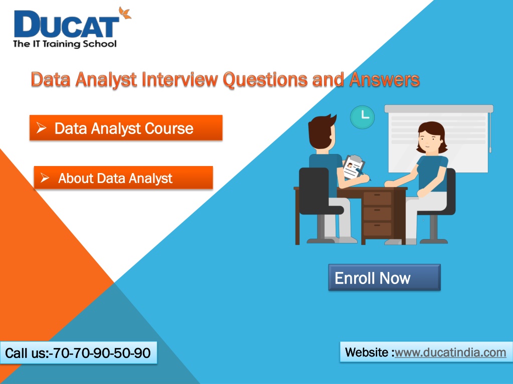 data presentation interview questions