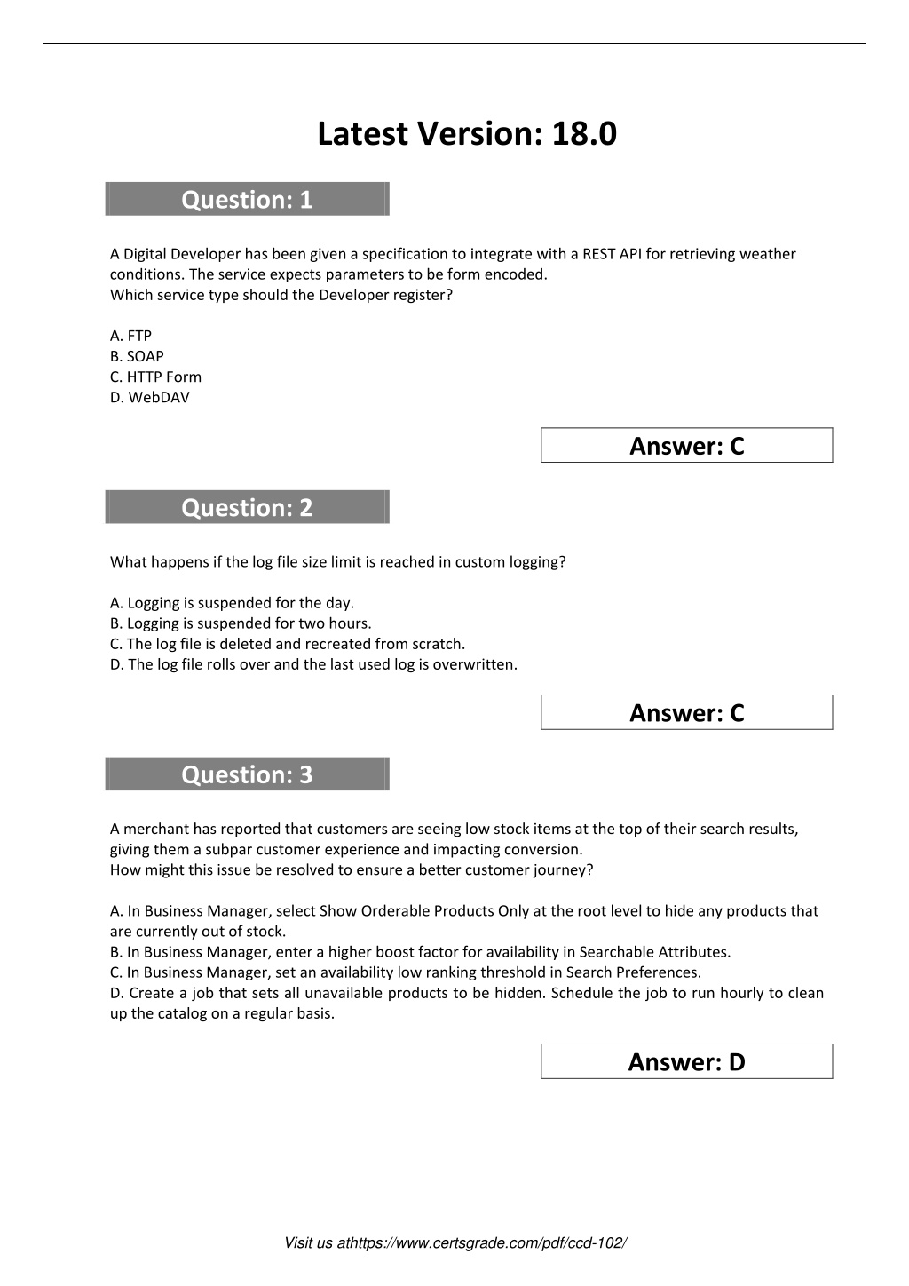 Latest CCD-102 Test Guide