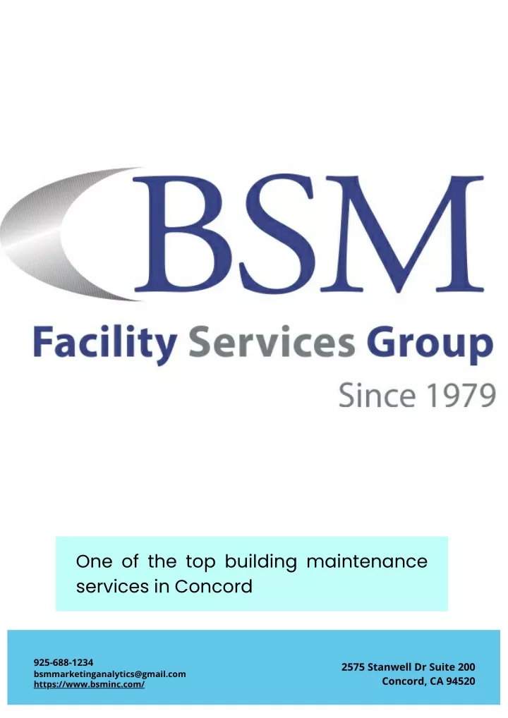one of the top building maintenance services n.