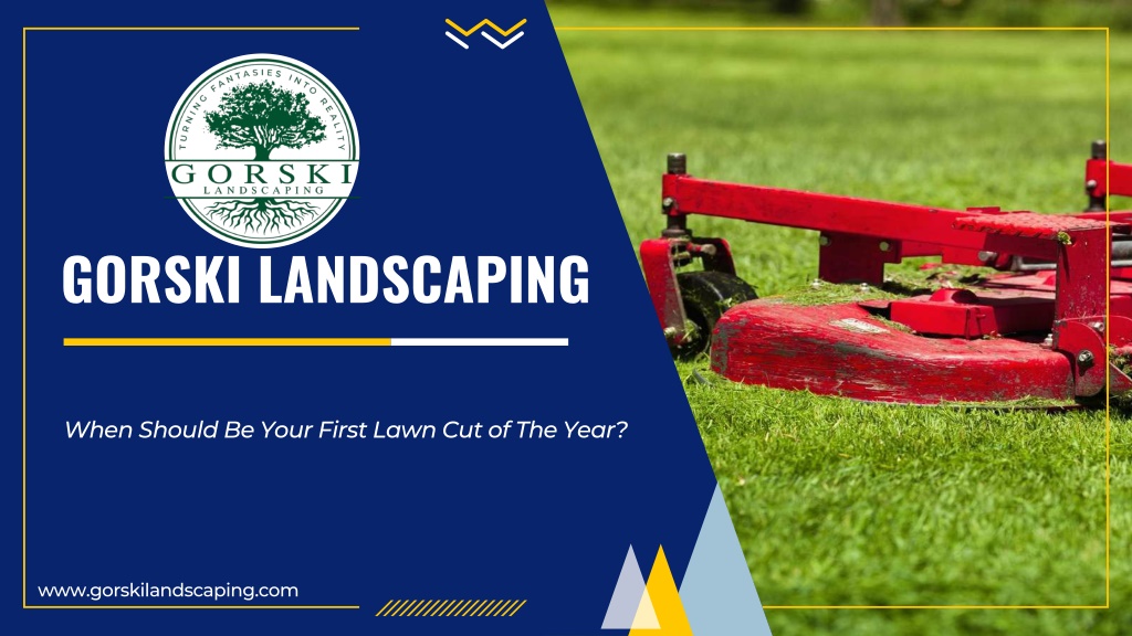 PPT When Should Be Your First Lawn Cut of The Year Gorski