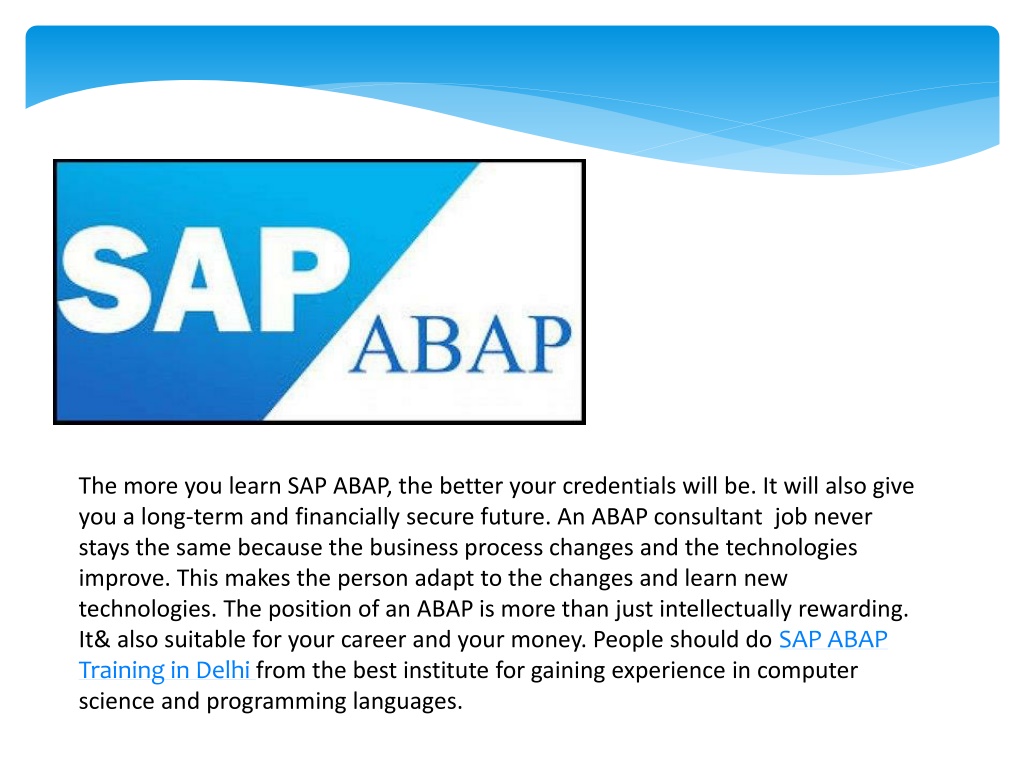 PPT - SAP ABAP Online Training2 PowerPoint Presentation, Free Download ...