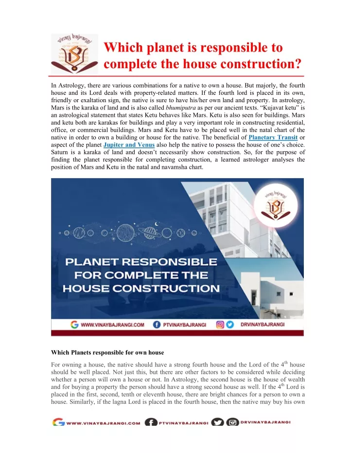 ppt-which-planet-is-responsible-to-complete-the-house-construction