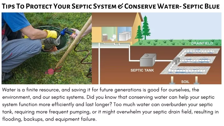 PPT - Tips To Protect Your Septic System & Conserve Water- Septic Blue ...