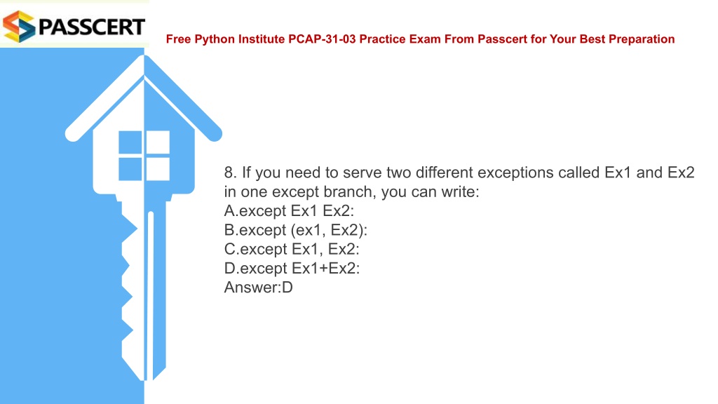 PCAP-31-03 Guaranteed Passing