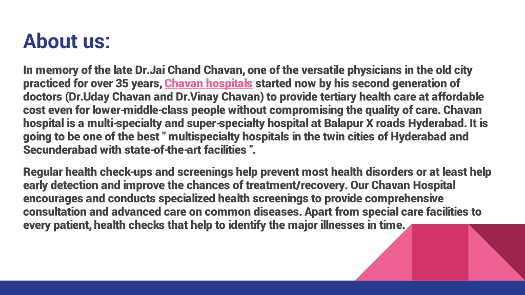 PPT - Cardiology Hospital In Hyderabad PowerPoint Presentation, free ...