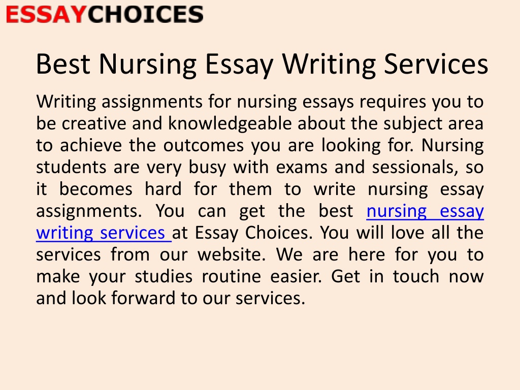 titles for nursing essays